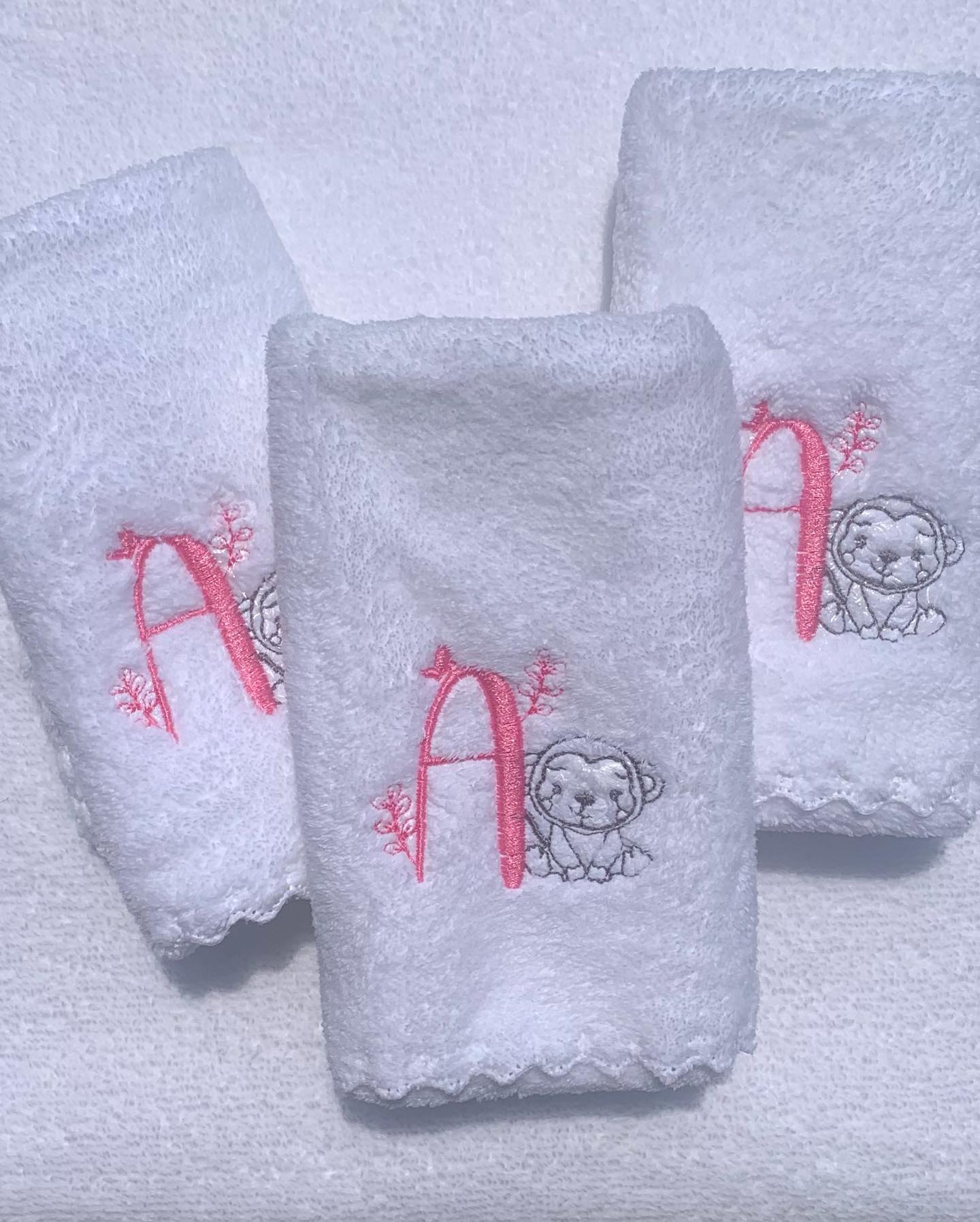Coral Fleece Burp Cloths