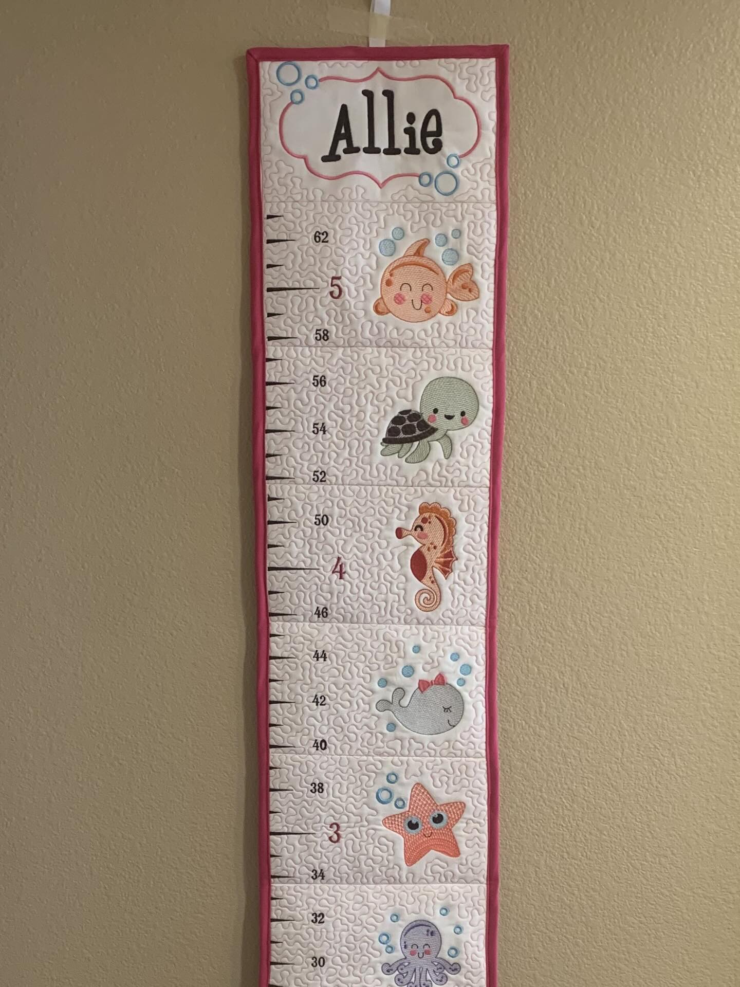 Under-the-Sea Growth Chart