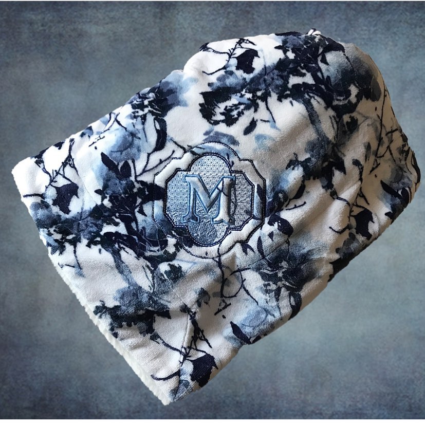Monogrammed Blanket