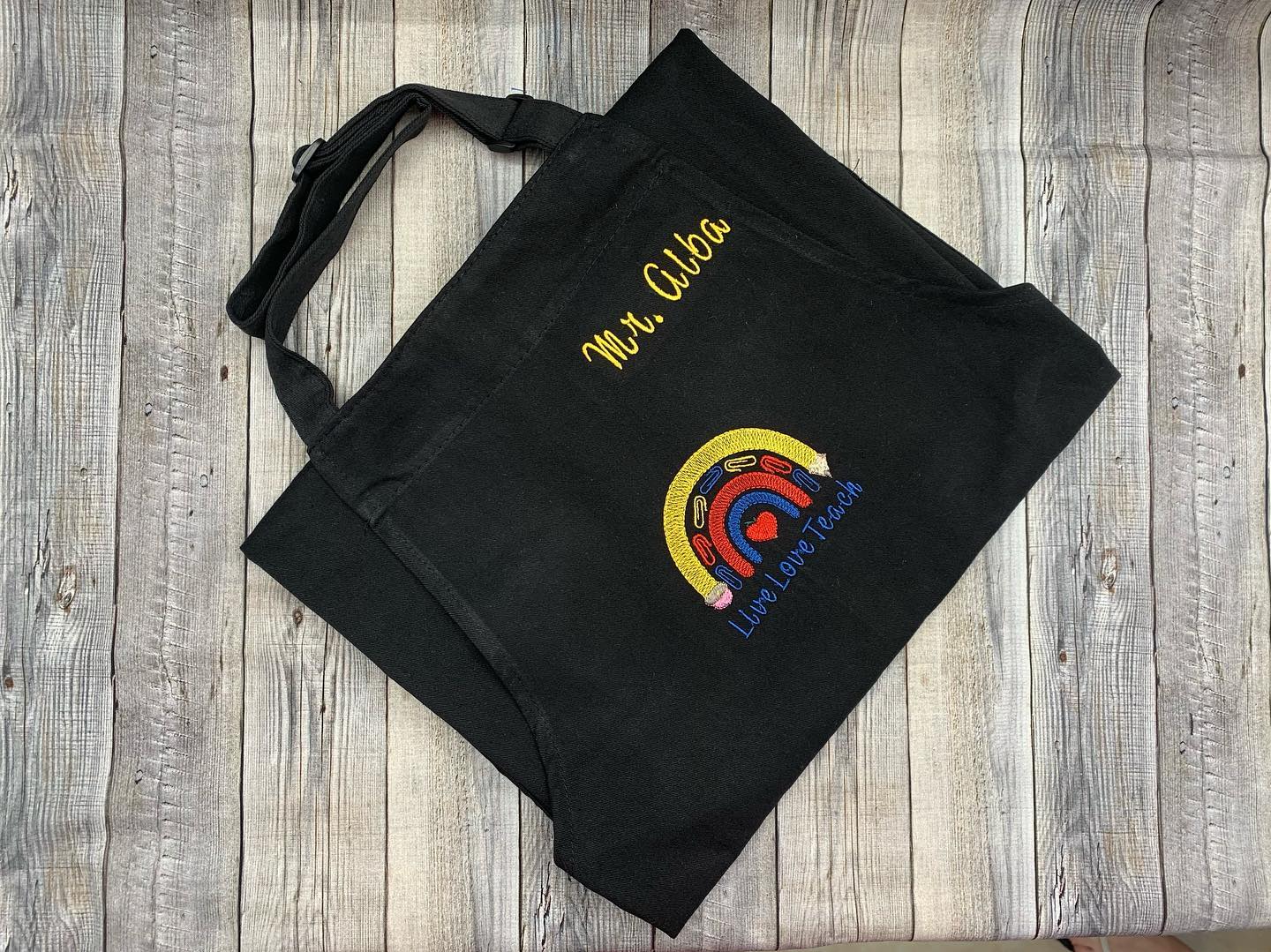 Personalized Teacher Apron