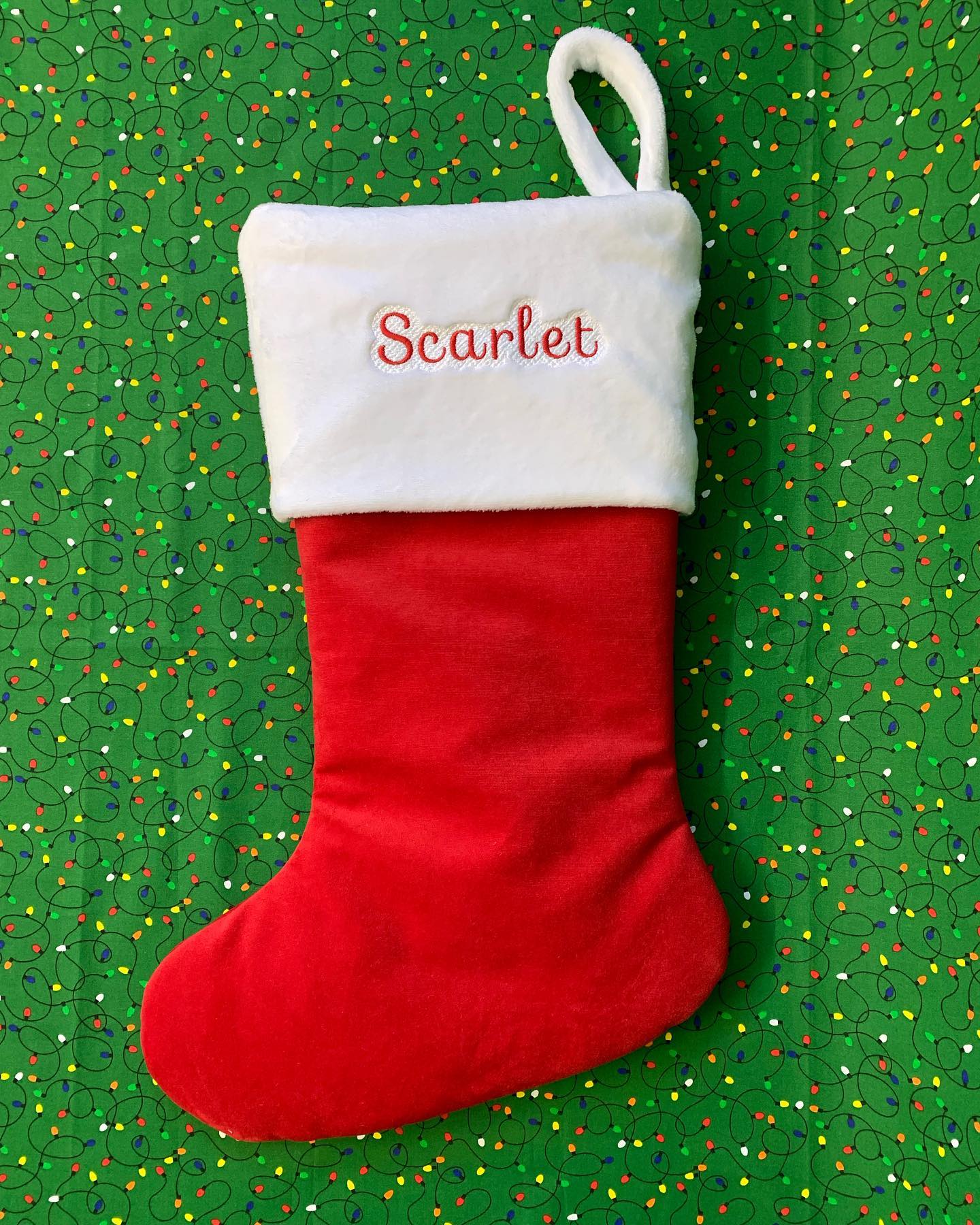 Custom Christmas Stocking