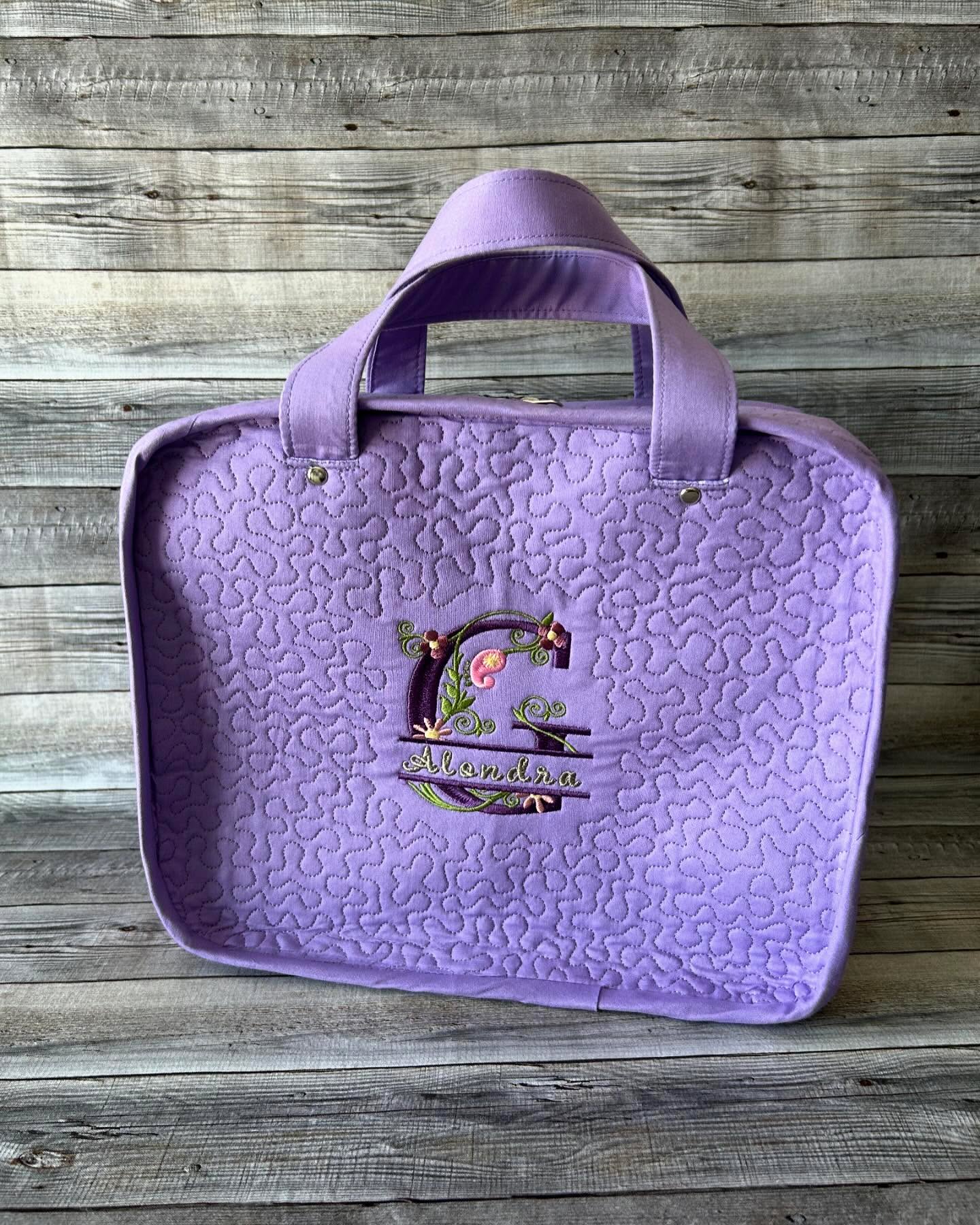 Personalized Handmade Toiletry Case