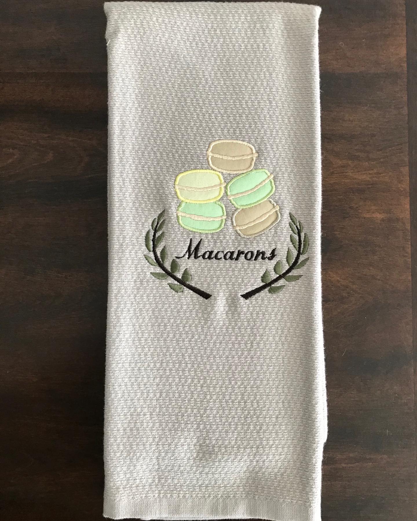 Macarons Kitchen Towel