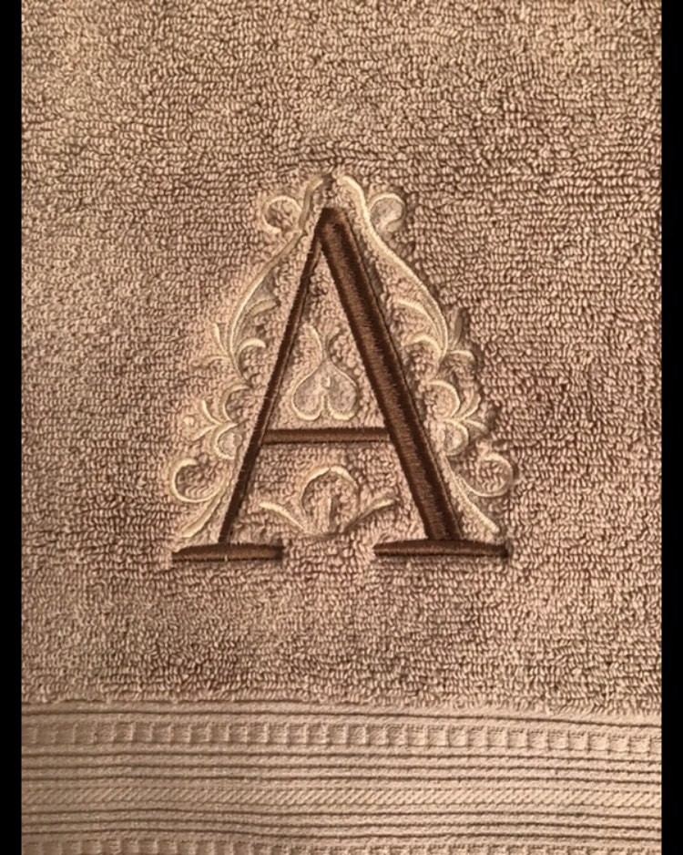 Monogrammed Towel