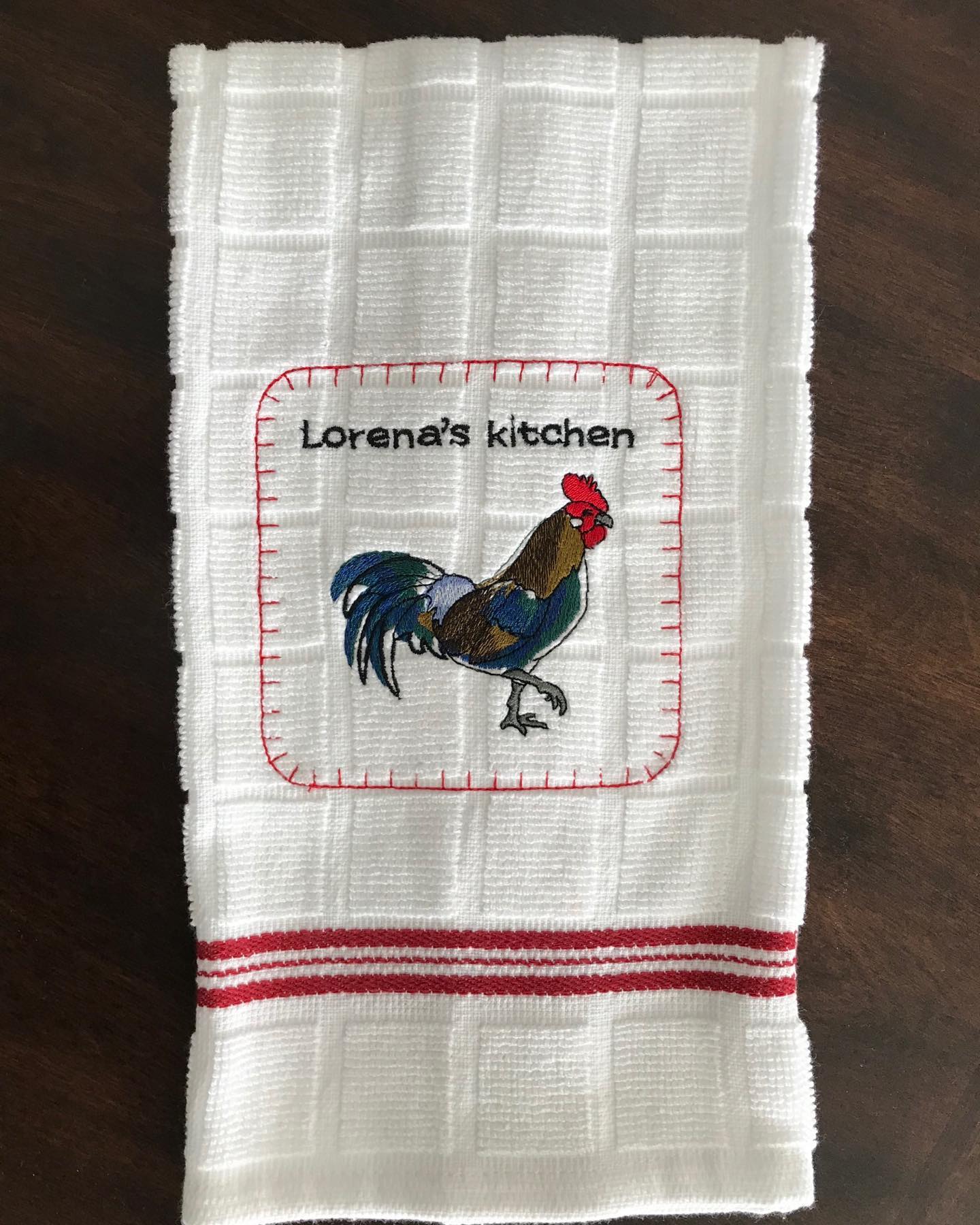Rooster Kitchen Towel